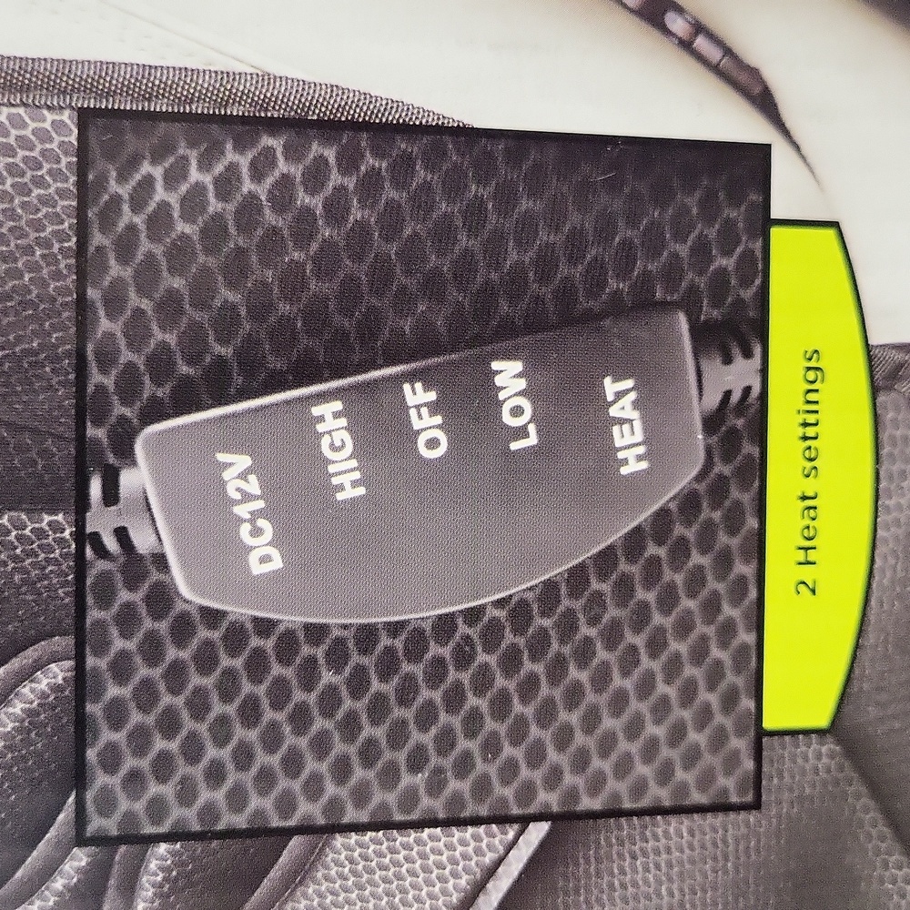 Auto Drive 12-Volt Heated Seat Cushion - Picture 3 of 6